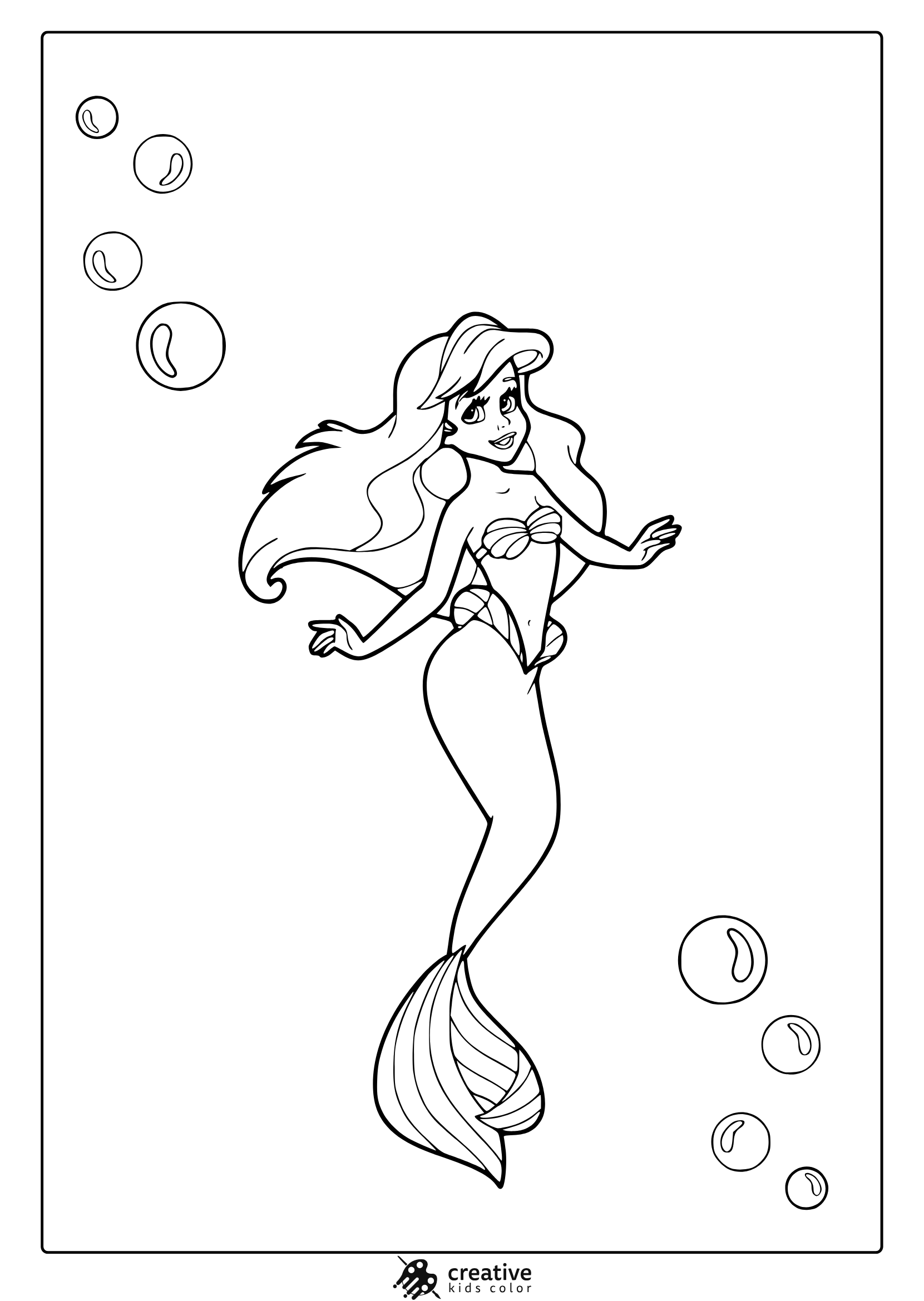 free princess printable coloring pages
