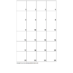 Printable Advent Calendars My Calendar Land