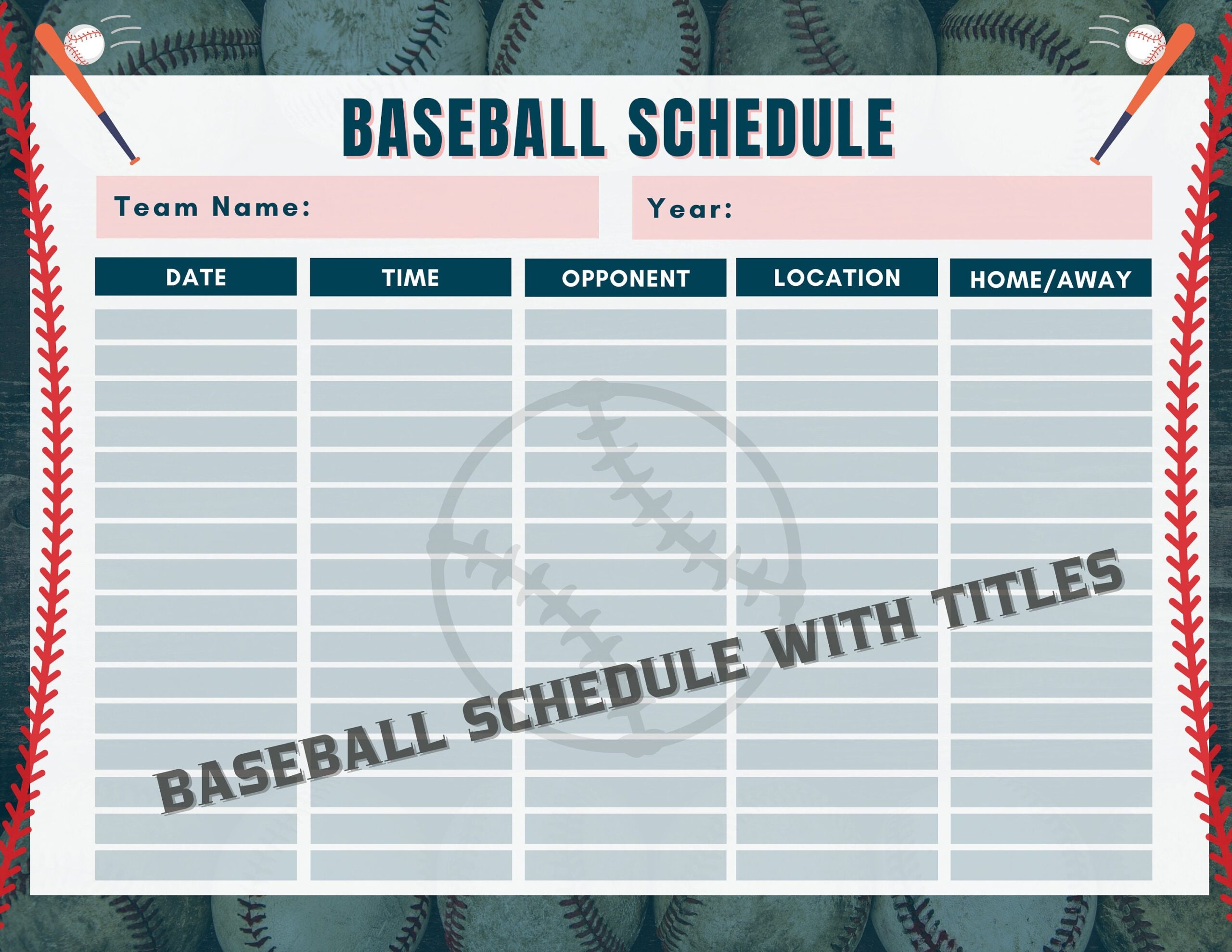 mlb team schedule grid printable