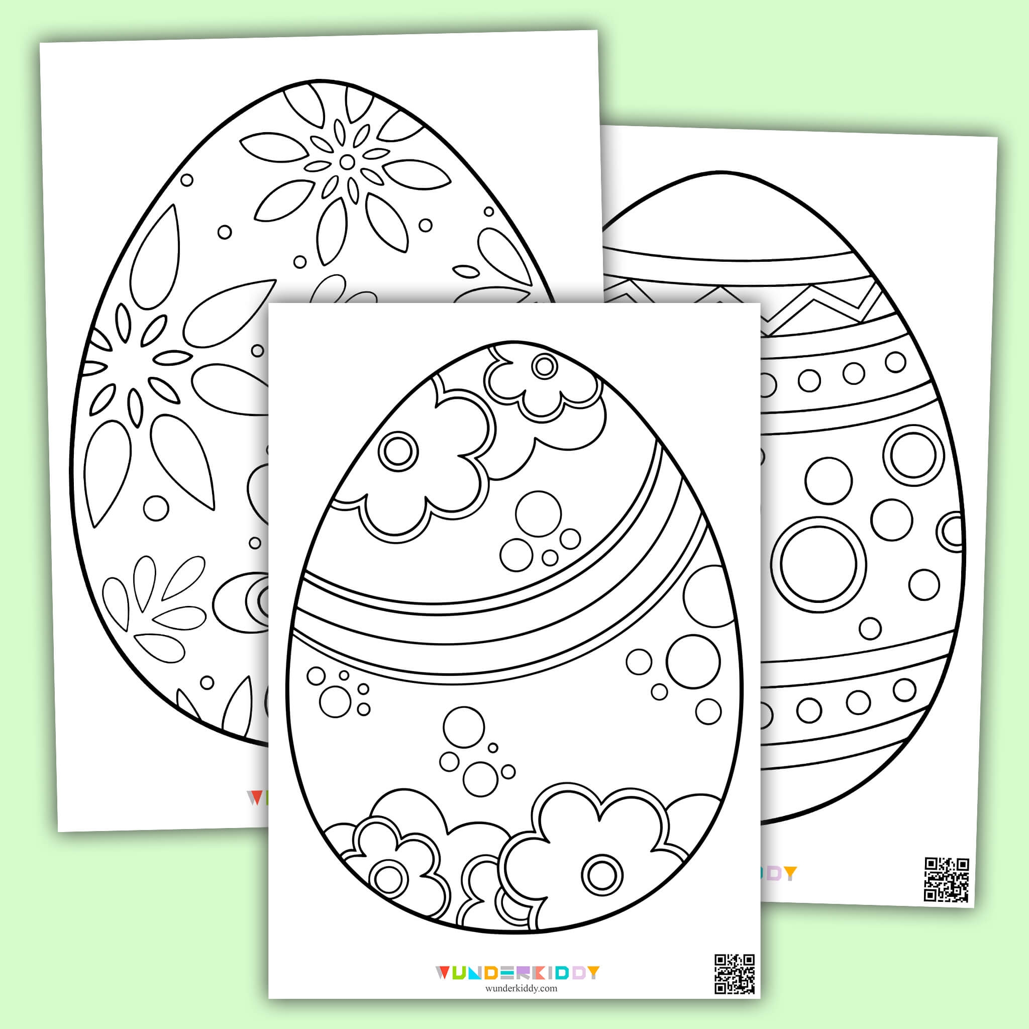easter egg free printable