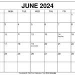 Printable June 2024 Calendar Wiki Calendar Apache OpenOffice Templates