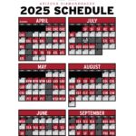 Printable Schedule Arizona Diamondbacks