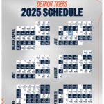 Printable Schedule Detroit Tigers