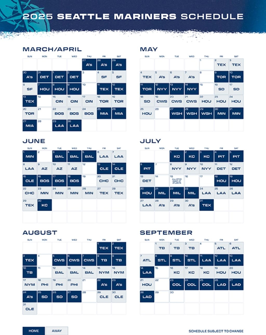 detroit tigers 2025 schedule printable