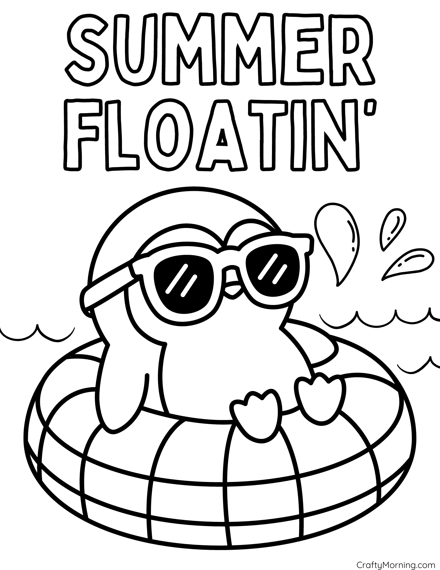 free printable summer coloring sheets