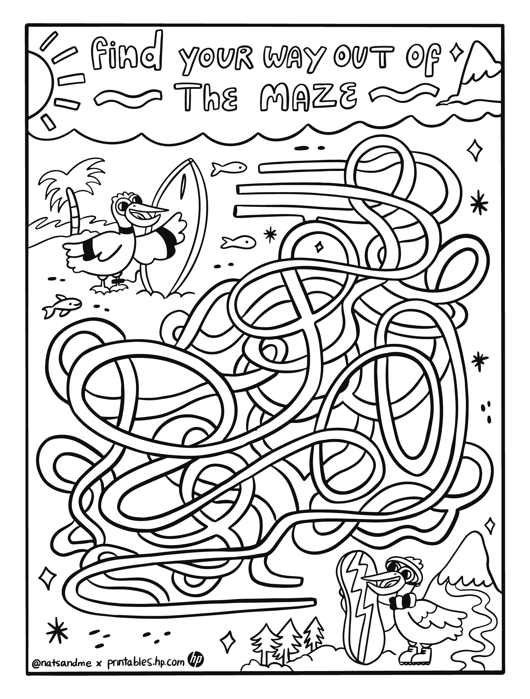 Printables Free Coloring Pages Learning Worksheets HP Official Site