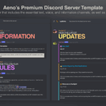 Provide A Beautiful Discord Server Template By Imaeno Fiverr