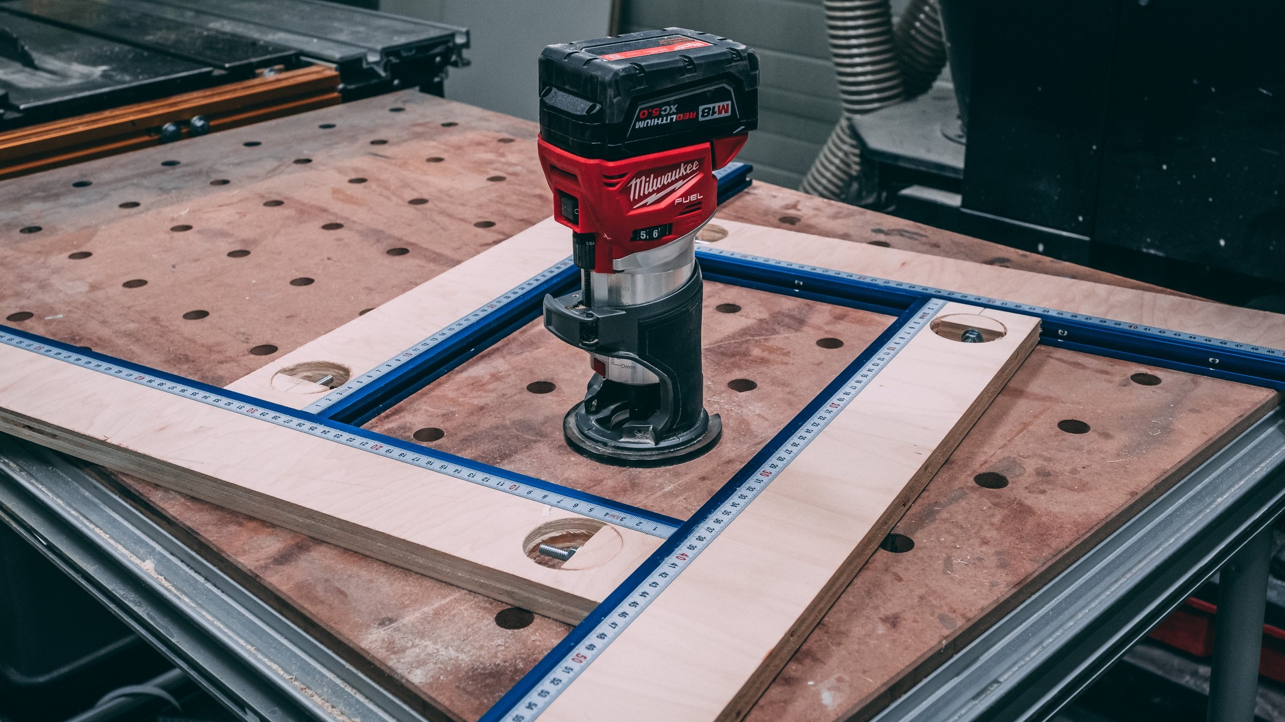 REALLY EASY DIY ADJUSTABLE ROUTER TEMPLATE Urban Shop Works