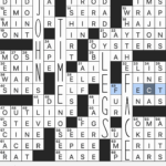 Rex Parker Does The NYT Crossword Puzzle Inspiration For A Seafood Chain WED 2 26 25 Preppy Fabric Numismatic Rating Stunt Performer On Jackass Area Of Frenetic Dancing