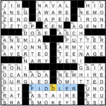 Rex Parker Does The NYT Crossword Puzzle May 2025