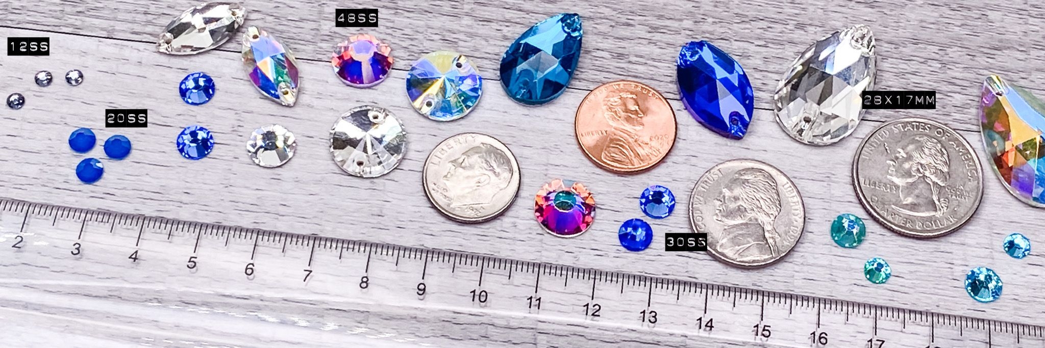 Rhinestones 101 What Size Rhinestone Do I Need Rhinestones Unlimited