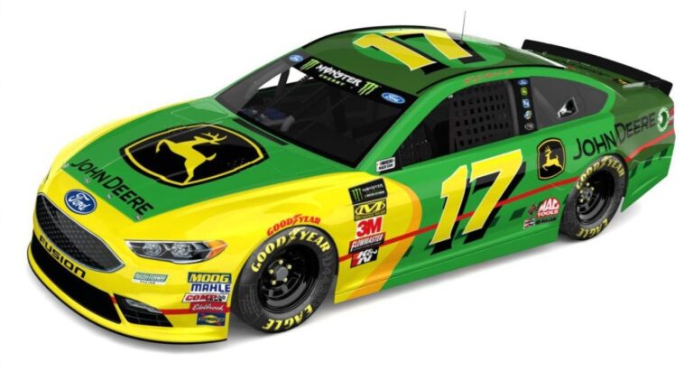 Ricky Stenhouse Jr Gets John Deere Throwback Scheme At Darlington NBC Sports