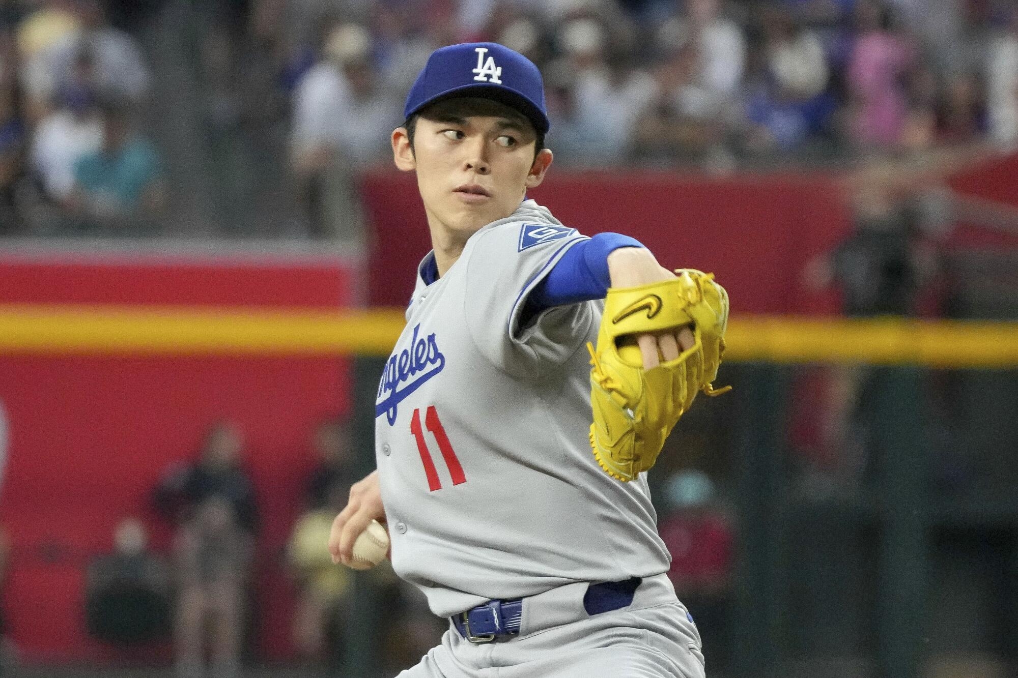 Roki Sasaki s Declining Fastball Velocity Is A Problem Can The Dodgers Fix It Los Angeles Times