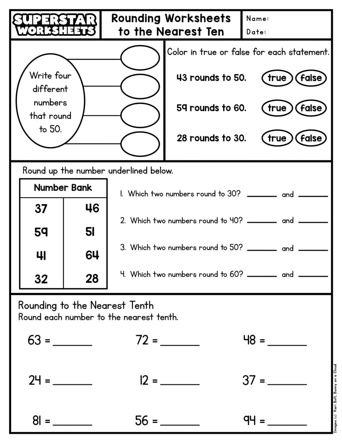 Rounding Worksheets Superstar Worksheets Rounding Worksheets Superstar Worksheets