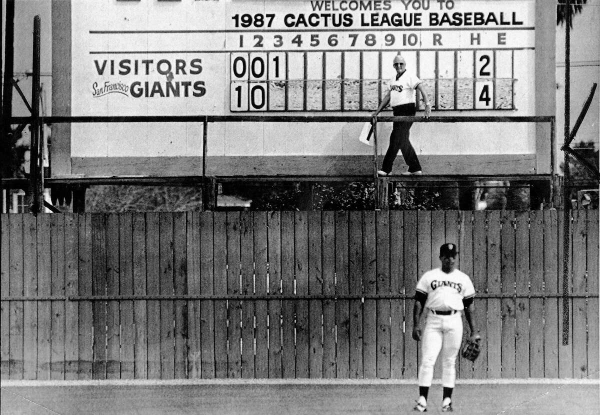 SF Giants Baseball History Photos Of Spring Training Over The Decades