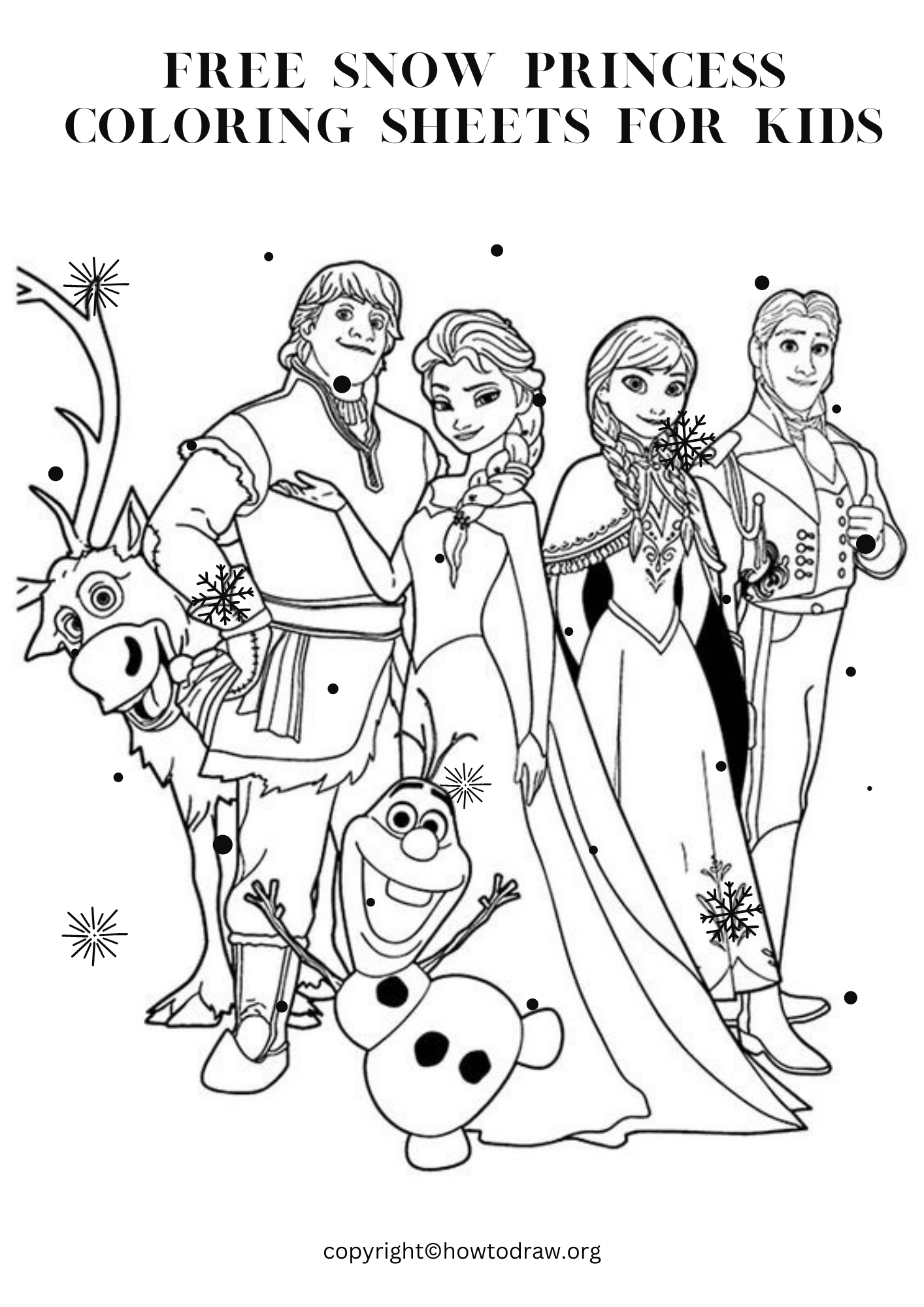 princess coloring sheets free printable