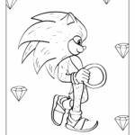 Sonic Coloring Pages 40 Free Printable PDF