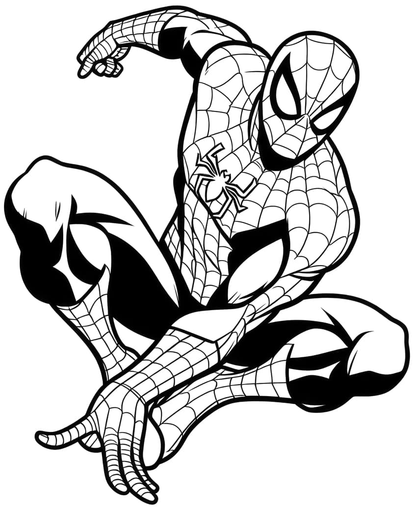 Spiderman Coloring Pages 30 New Coloring Sheets For Fans