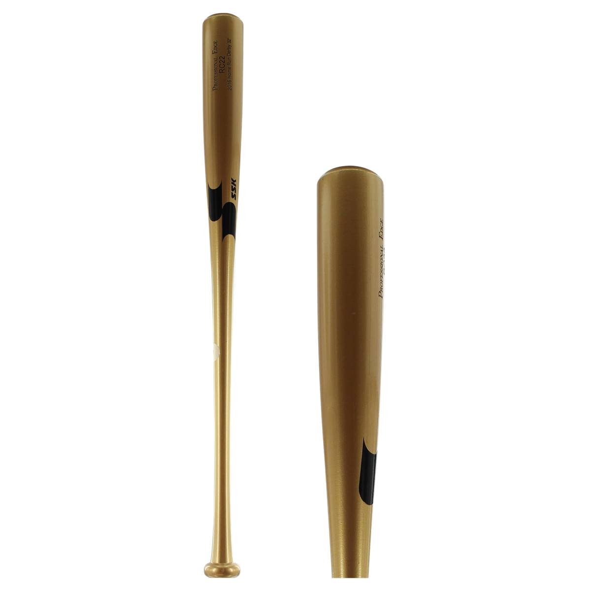 SSK Robinson Cano Home Run Derby 3 Maple Wood Baseball Bat RC22 Gold JustBats