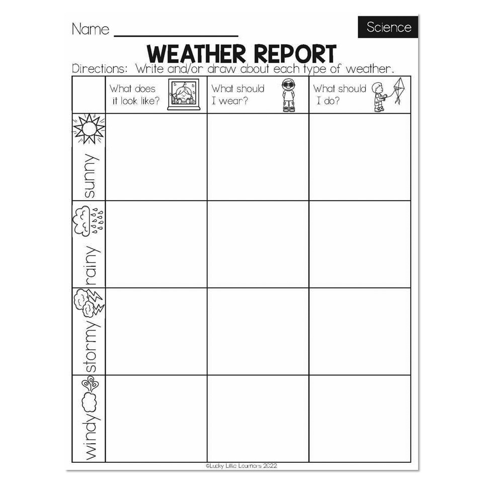 first grade science worksheets first grade science worksheets