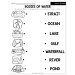 Summer Early Finishers 2nd Grade Social Studies Bodies Of Water Lucky Little Learners