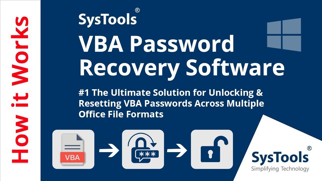 SysTools VBA Password Remover