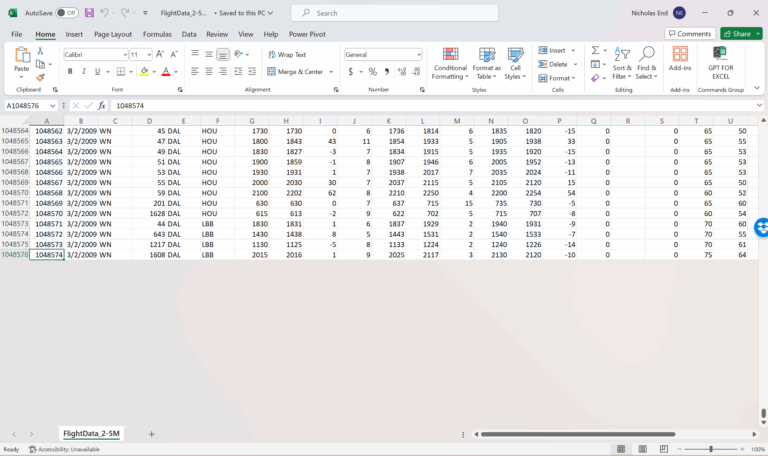 The Excel Row Limit Is 1 048 576 Rows Top 5 Solutions Row Zero