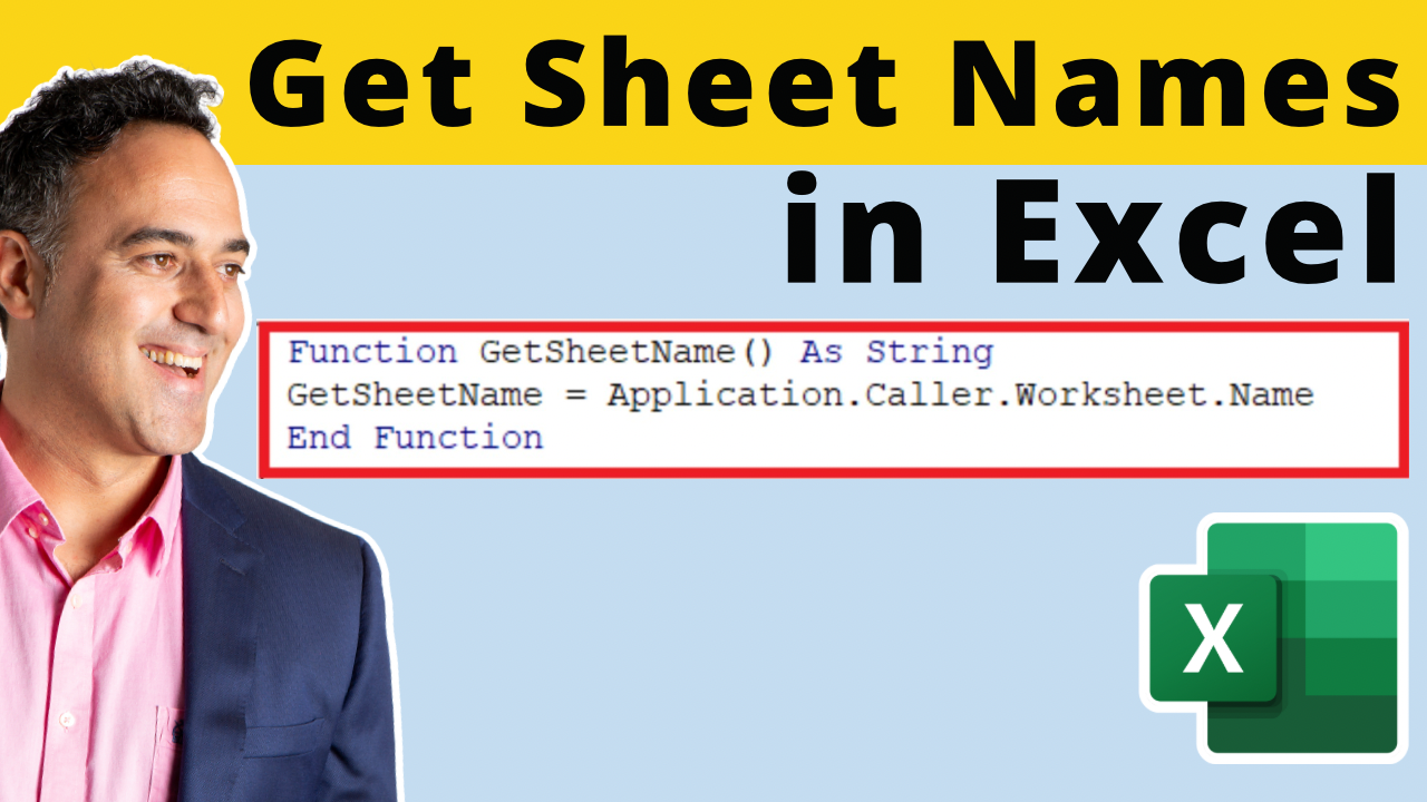 The Ultimate Guide To Excel Formulas To Get Sheet Names MyExcelOnline