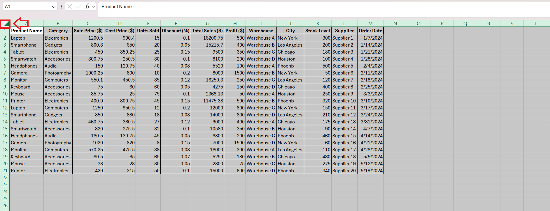 select all worksheets in excel select all worksheets in excel