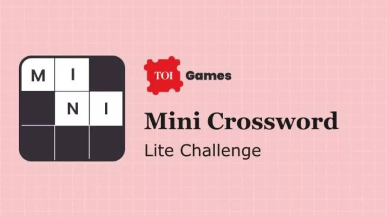 Today s TOI Mini Crossword Clues For 31 January 2025 The Times Of India