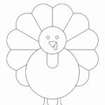Turkey Template Childhood Magic