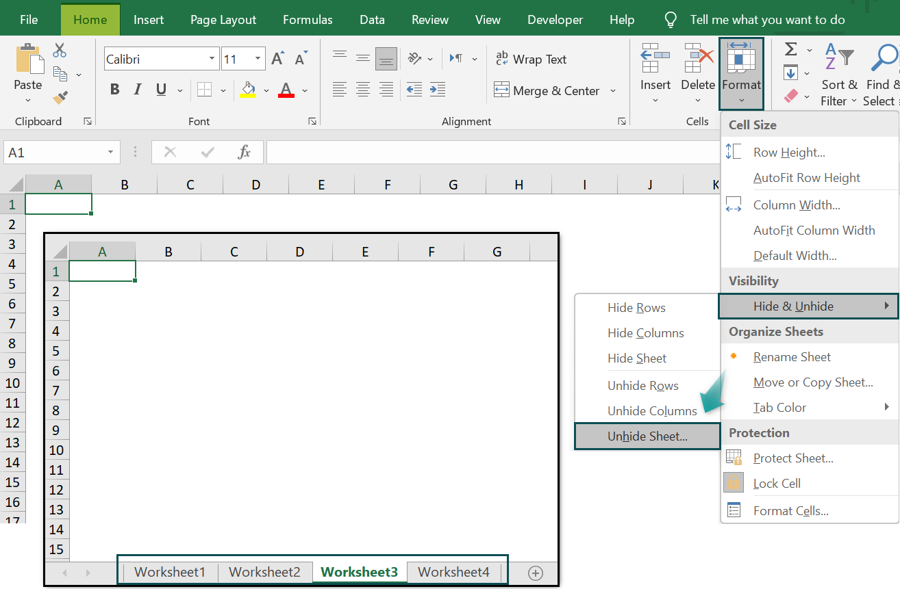 Unhide Sheets In Excel Top 6 Methods Examples How To Guide