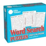 USA TODAY Word Search 2025 Day to Day Calendar 9781524893071 USA TODAY Books Amazon