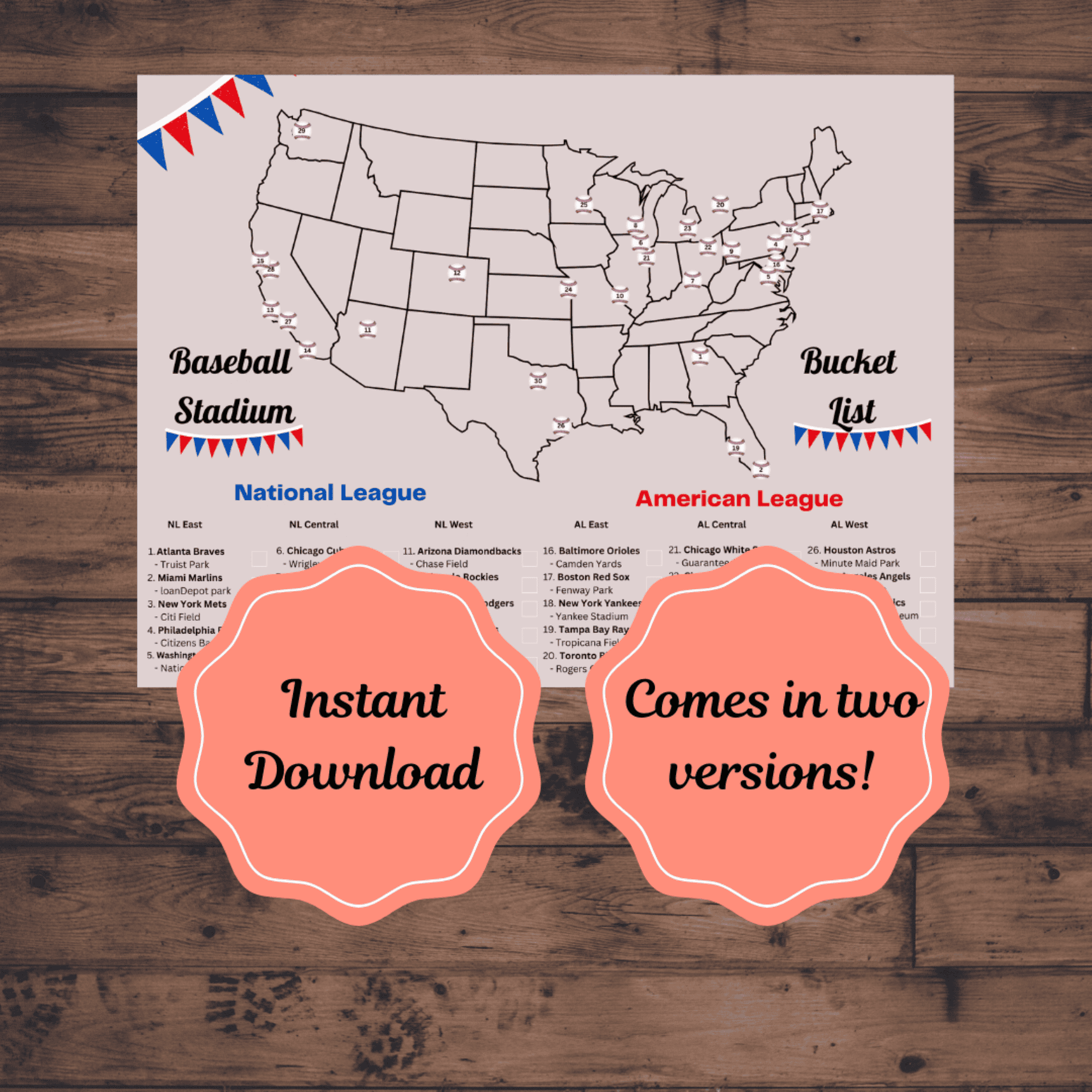 Use These MLB Ballpark Map Trackers For Your Bucket List Use These MLB Ballpark Map Trackers For Your Bucket List