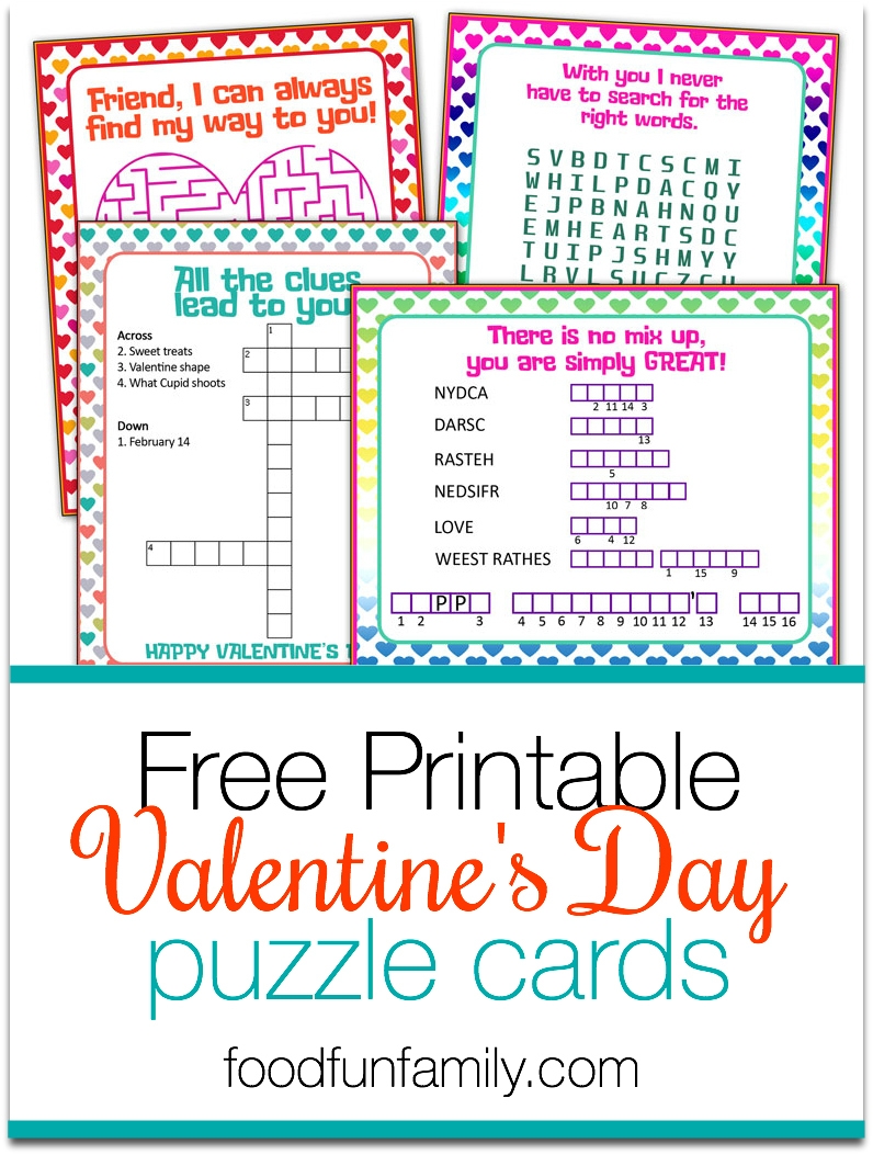 free printable valentine puzzle