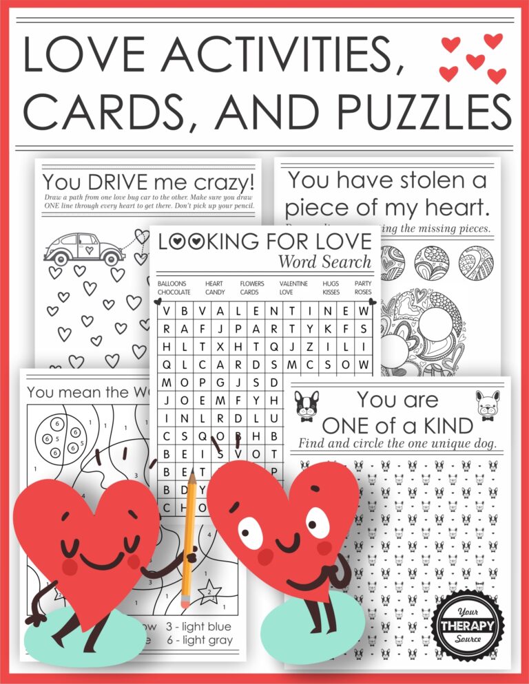 Valentine Word Scramble Free Worksheets Your Therapy Source