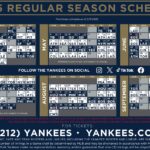 Yankees Printable Schedule New York Yankees