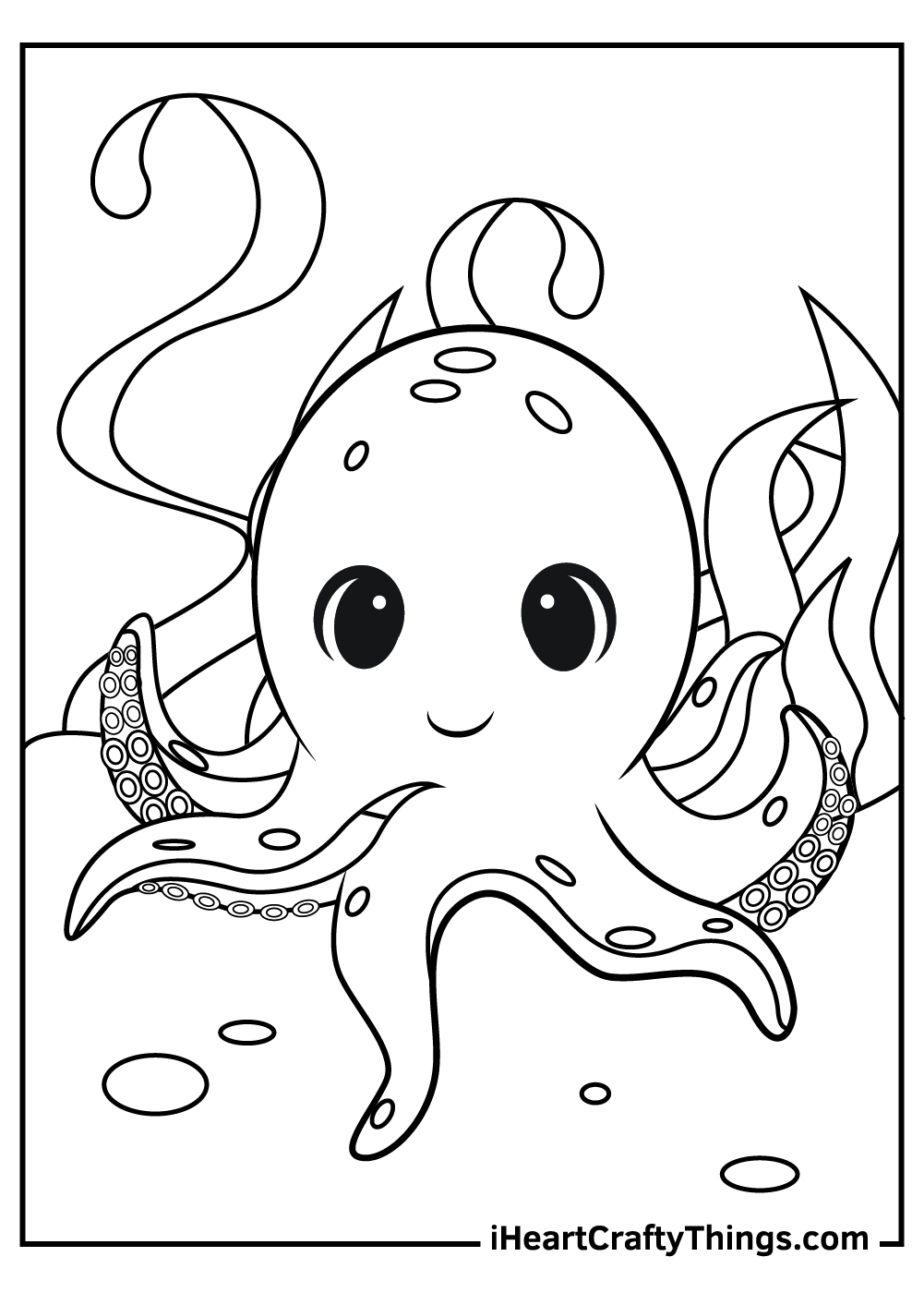 octopus coloring page octopus coloring page