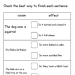 1st Grade Cause And Effect Worksheet Cause And Effect Activity Sheets For Kids Made By Teachers