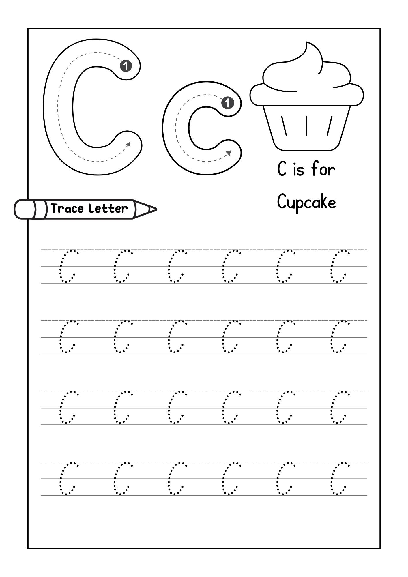 letter c worksheet letter c worksheet