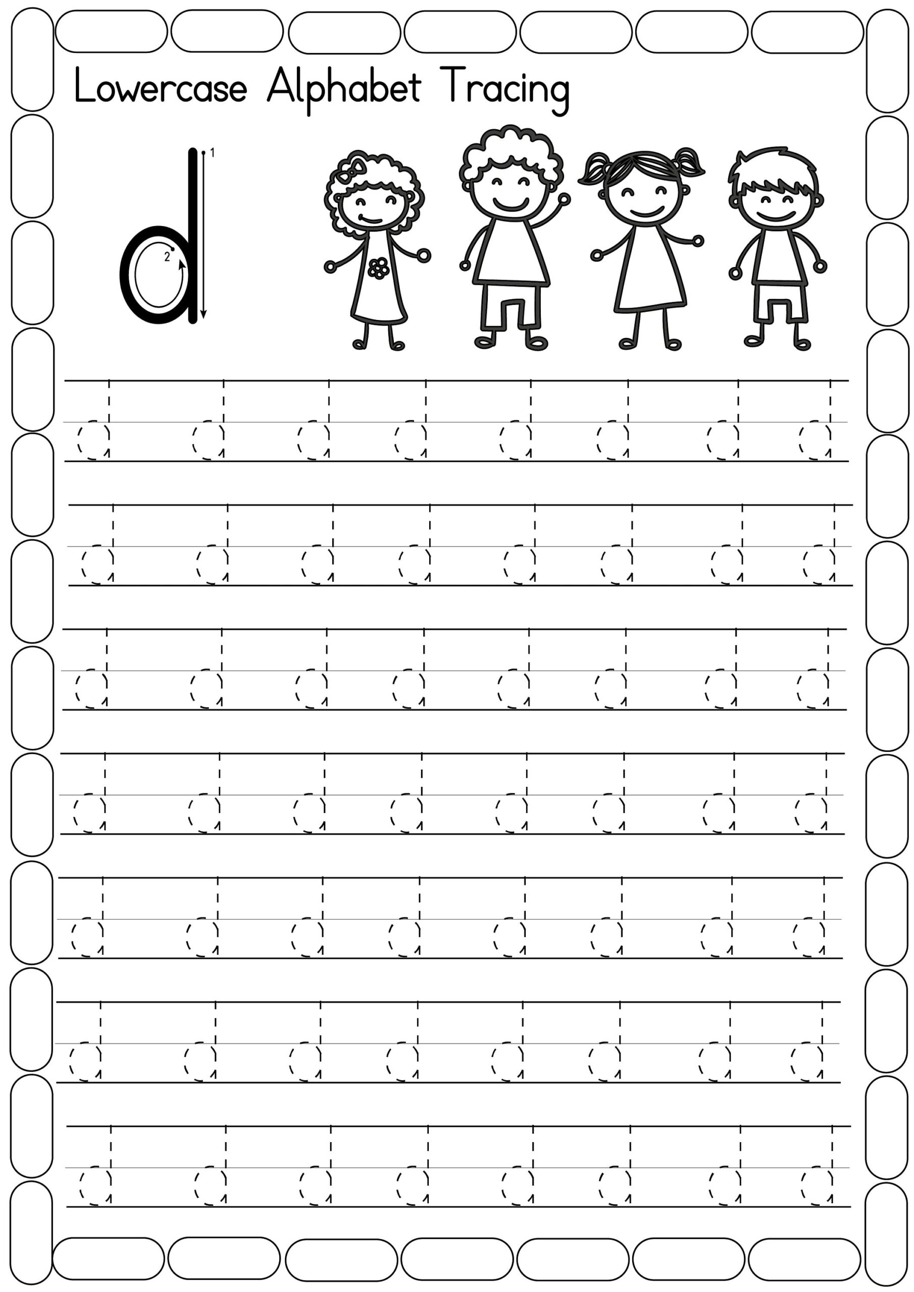 tracing alphabet worksheets