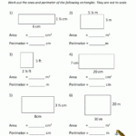 Area And Perimeter Of Rectangle