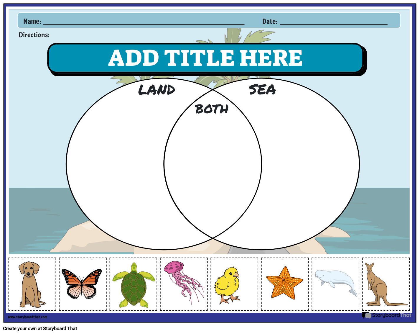compare and contrast worksheets