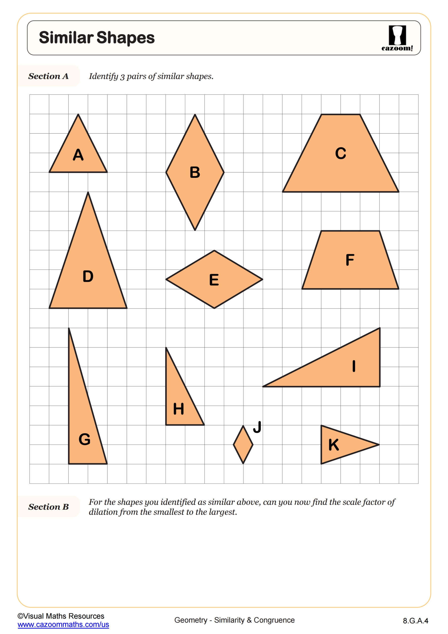 congruent triangles worksheet