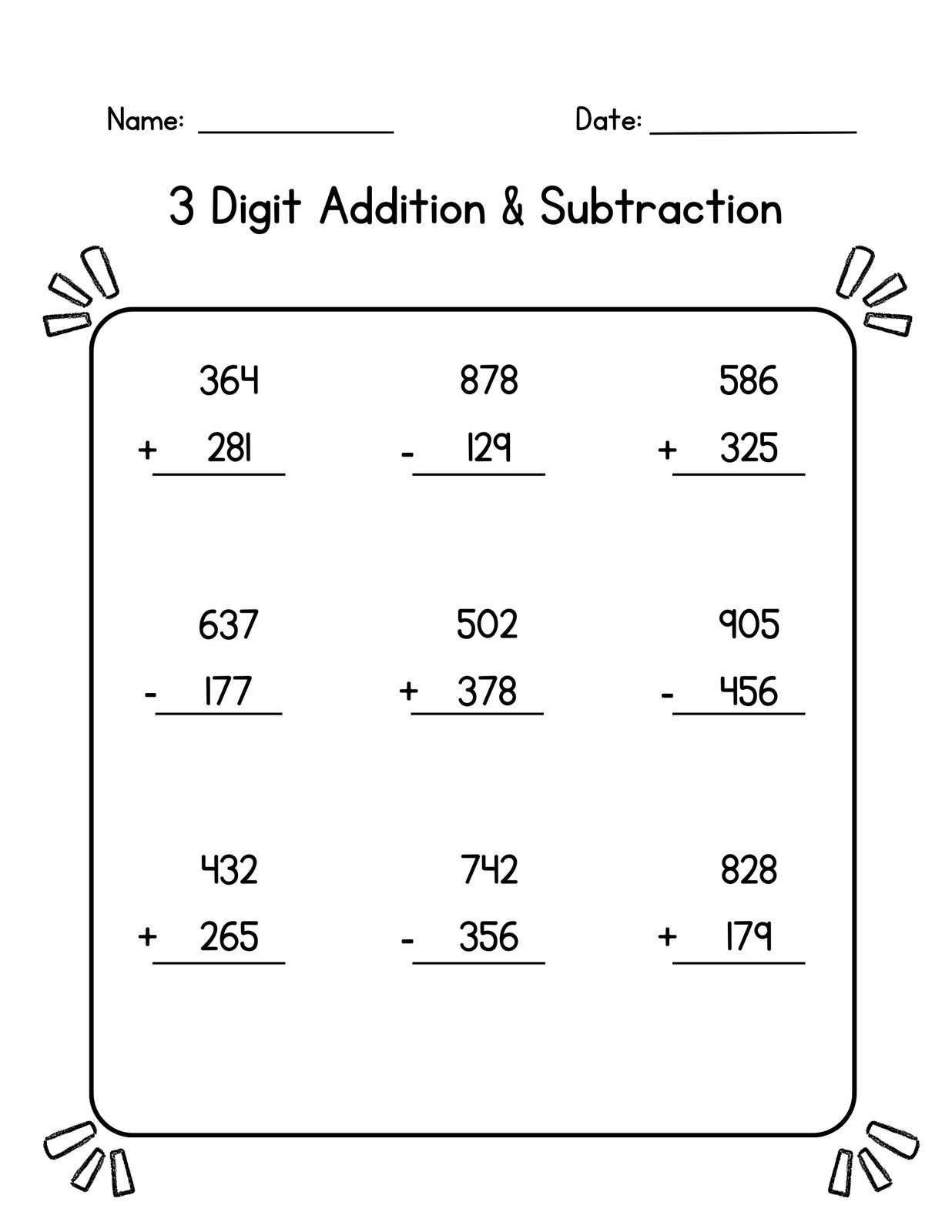 Customize 1 644 3rd Grade Worksheets Templates Online Canva Customize 1 644 3rd Grade Worksheets Templates Online Canva