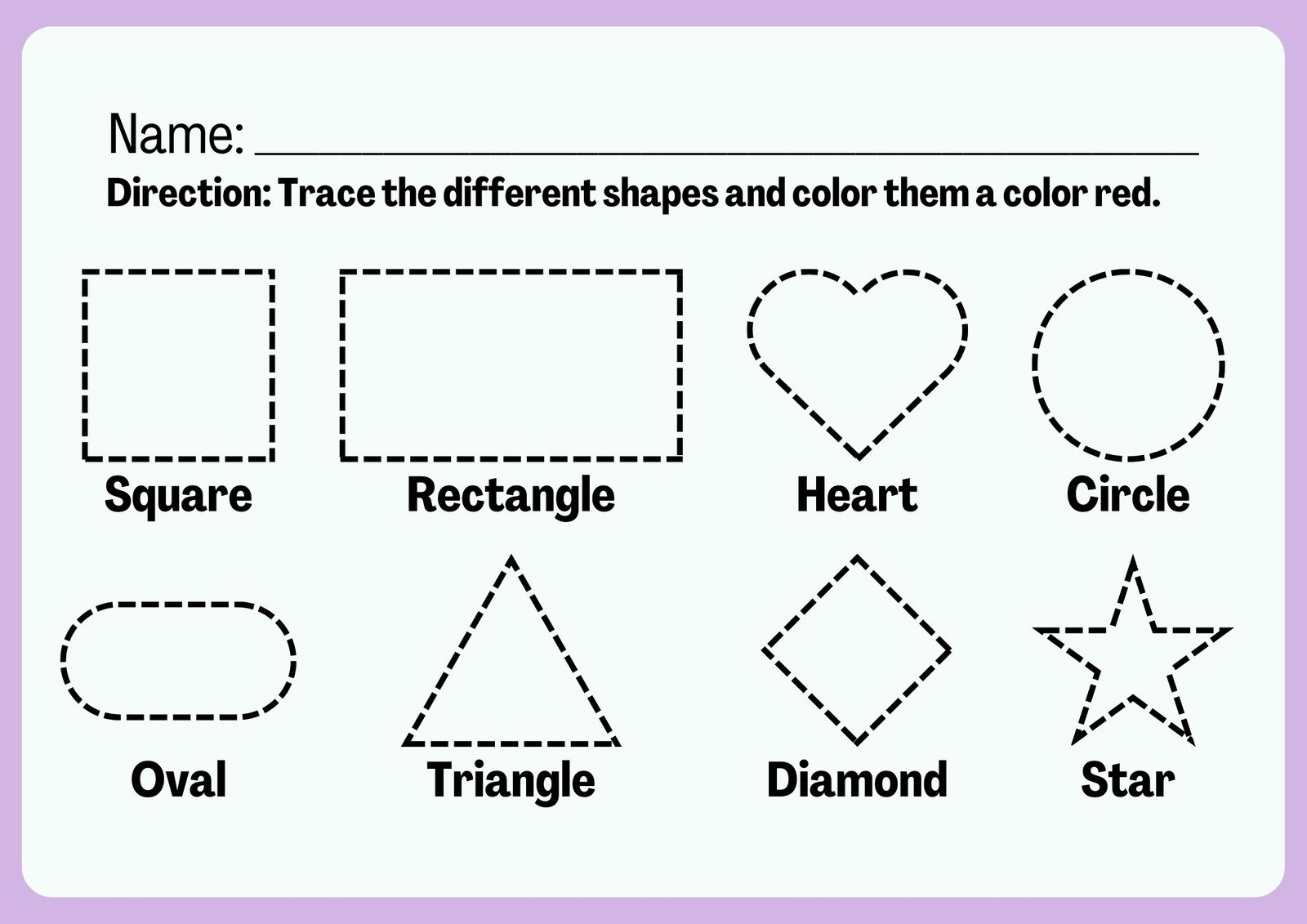 Customize 339 Preschool Tracing Worksheets Templates Online Canva