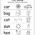 CVC Words Phonics Worksheets Kindergarten Read Choose digital Download Etsy