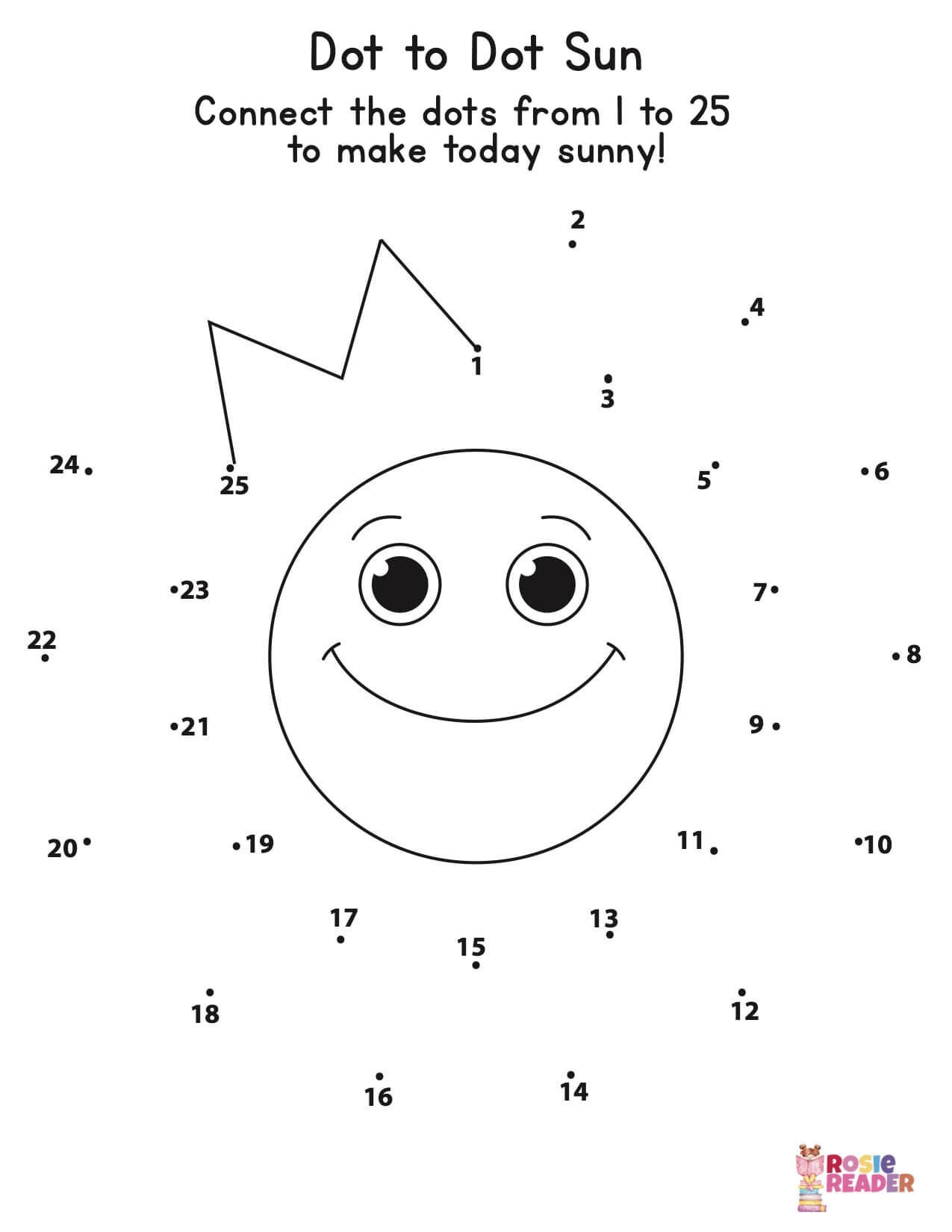 Dot To Dot Sun Reading Adventures For Kids Ages 3 To 5 Dot To Dot Sun Reading Adventures For Kids Ages 3 To 5