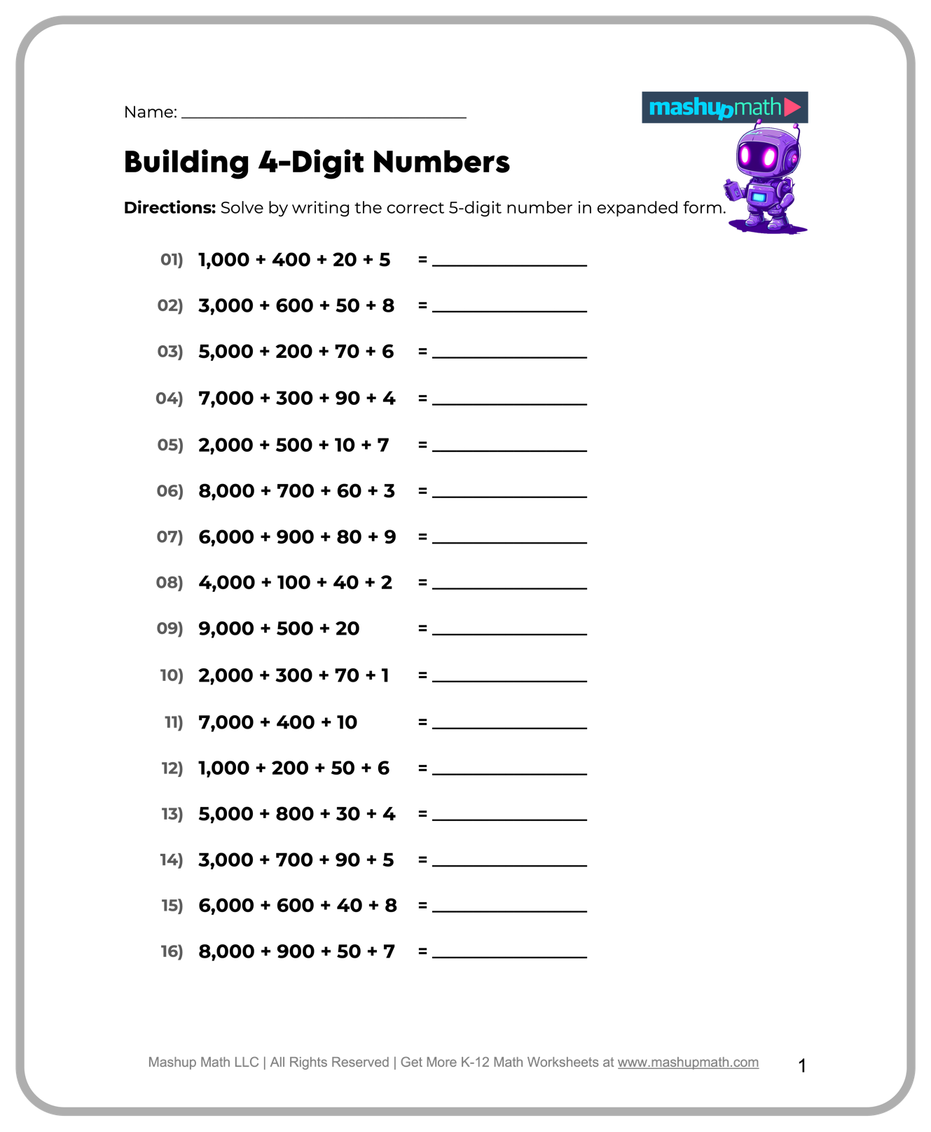 math worksheets for 5th grade math worksheets for 5th grade
