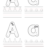 Free Kindergarten Letter A Worksheets Printable PDF
